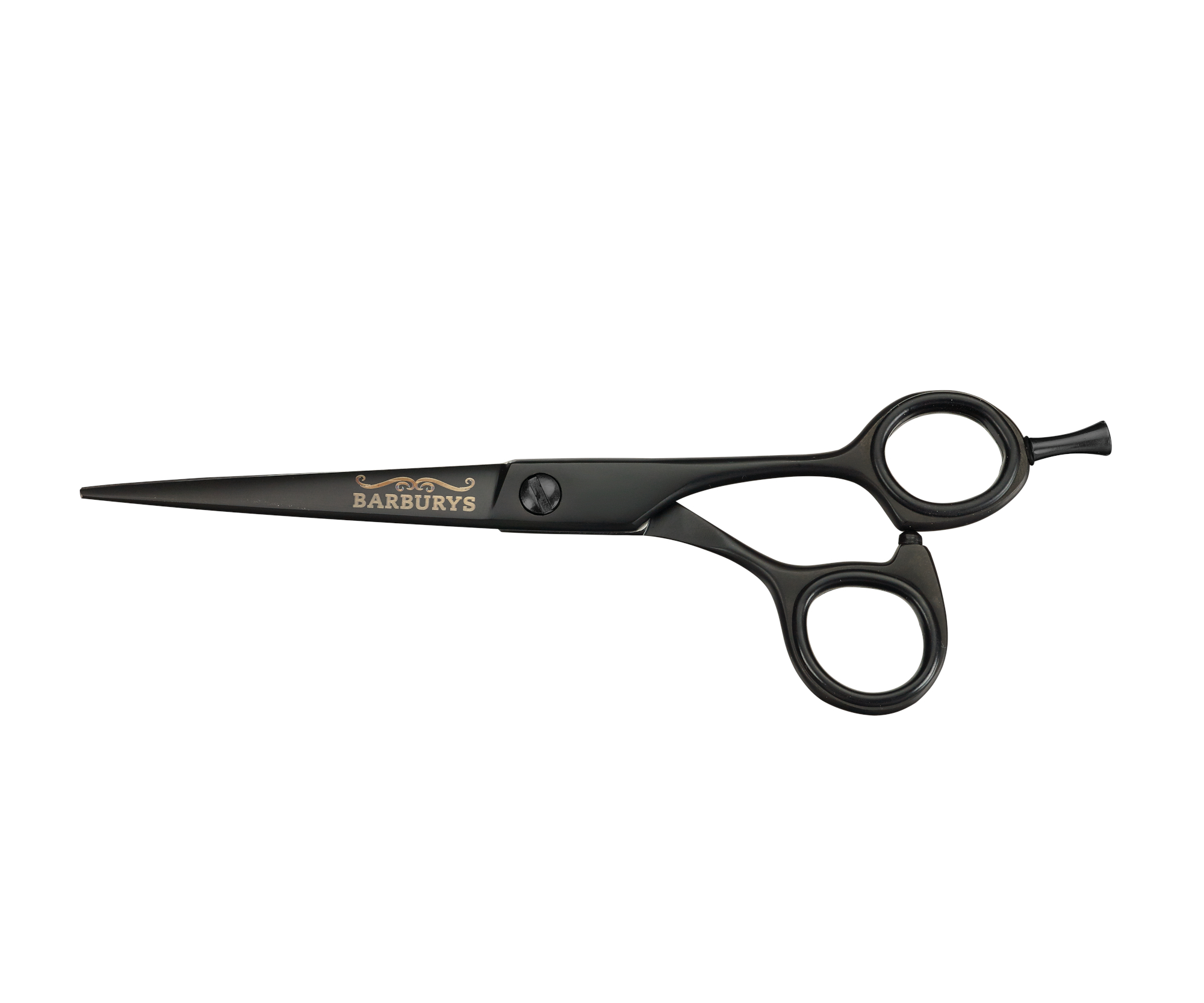 Profesionální kadeřnické nůžky Sibel Barburys Athos 6" - černé (7078960) + DÁREK ZDARMA