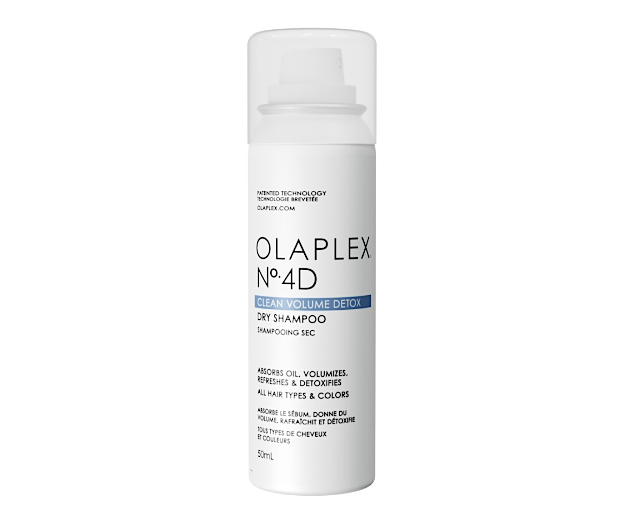 Suchý šampon Olaplex No.4D Clean Volume Detox - 50 ml + dárek zdarma