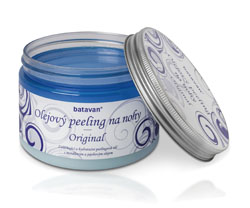 Olejový peeling na nohy Batavan Original - 700 g + dárek zdarma