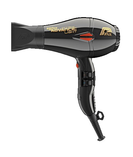 Profesionální fén na vlasy Parlux Advance Light Ceramic a Ionic - 2200W, černý (P ADV-C/7) + dárek zdarma