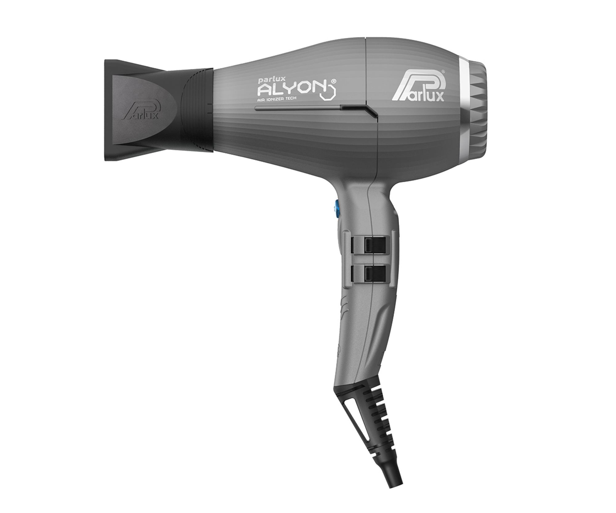 Profesionální fén na vlasy Parlux Alyon Air Ionizer Tech - 2250 W, matný grafitový (P ALY-C/7) + DÁREK ZDARMA