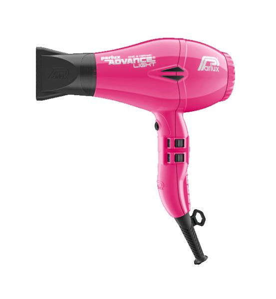 Profesionální fén na vlasy Parlux Advance Light Ceramic  a  Ionic  - 2200W, růžový (P ADV-C/3) + dárek zdarma