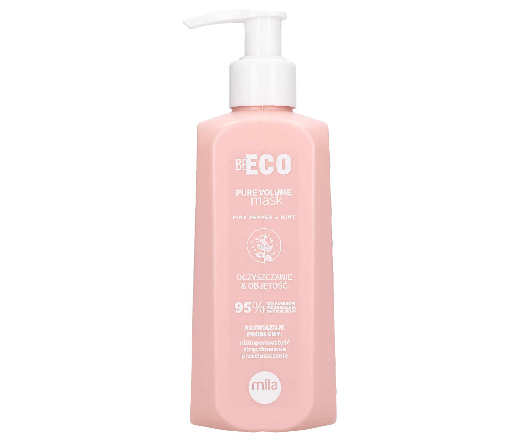 Maska pro objem vlasů Be Eco Pure Volume Mila - 250 ml (0105002) + dárek zdarma