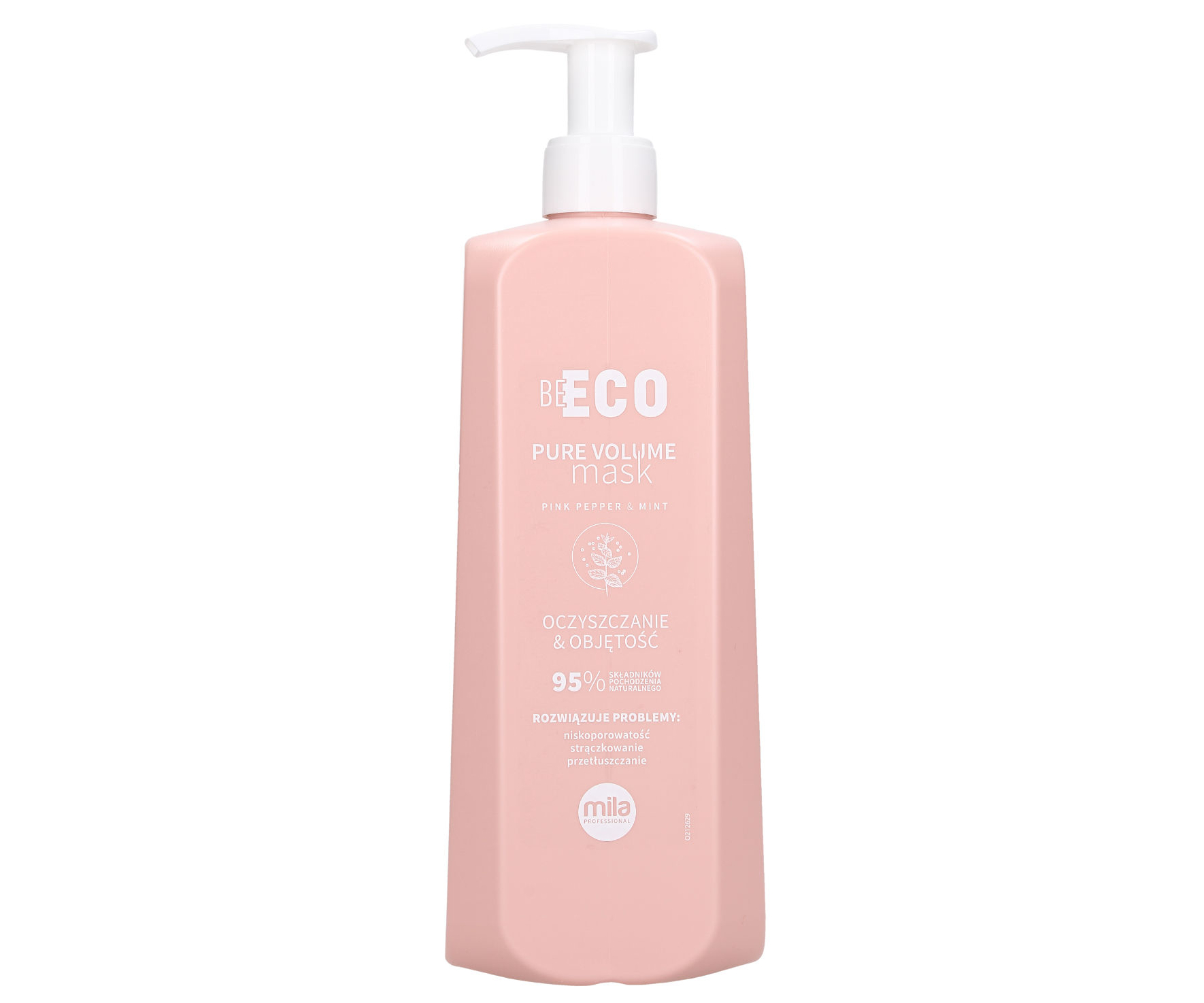 Maska pro objem vlasů Be Eco Pure Volume Mila - 900 ml (0105003) + DÁREK ZDARMA