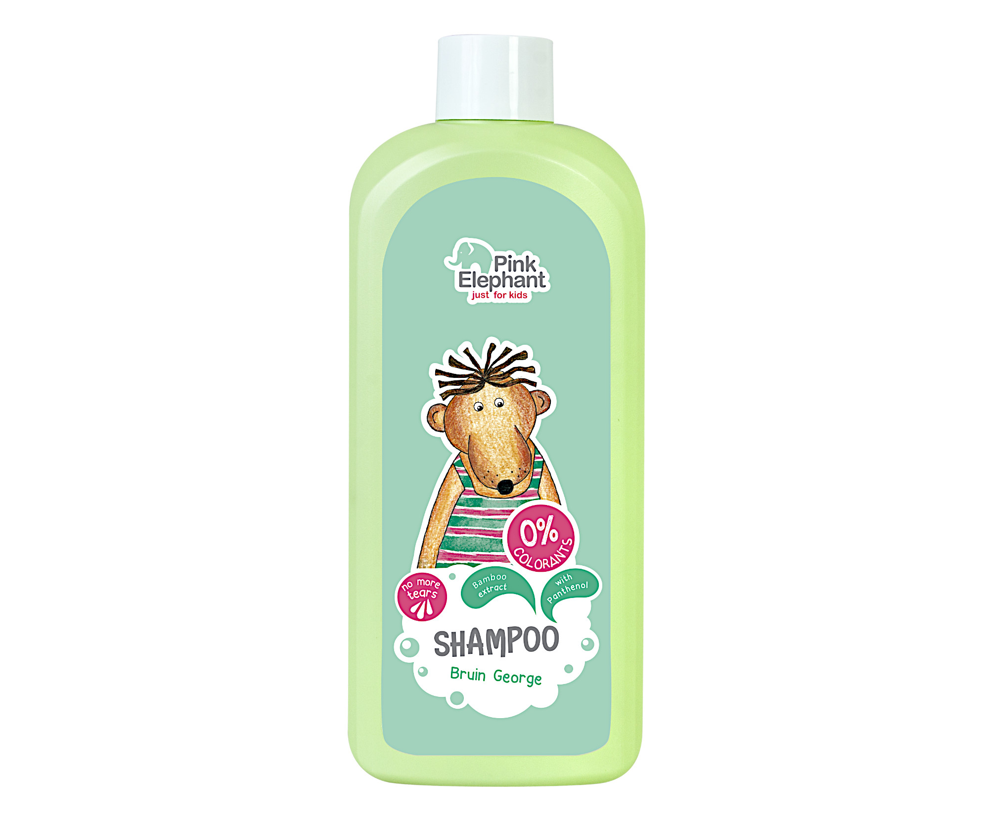 Šampon pro jemné dětské vlásky Pink Elephant Medvídek Míša - 500 ml