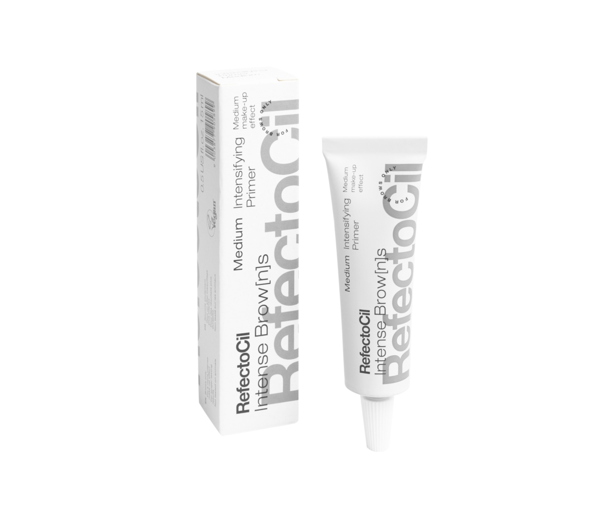 Podkladová báze pro barvení obočí RefectoCil Intense Browns Medium - jemný efekt, 15 ml (3210) + dárek zdarma