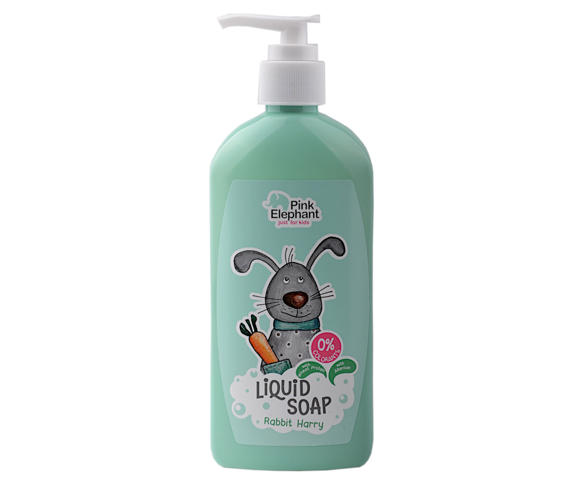 Dětské tekuté mýdlo na celé tělo Pink Elephant Liquid Soap Rabbit Harry - 250 ml