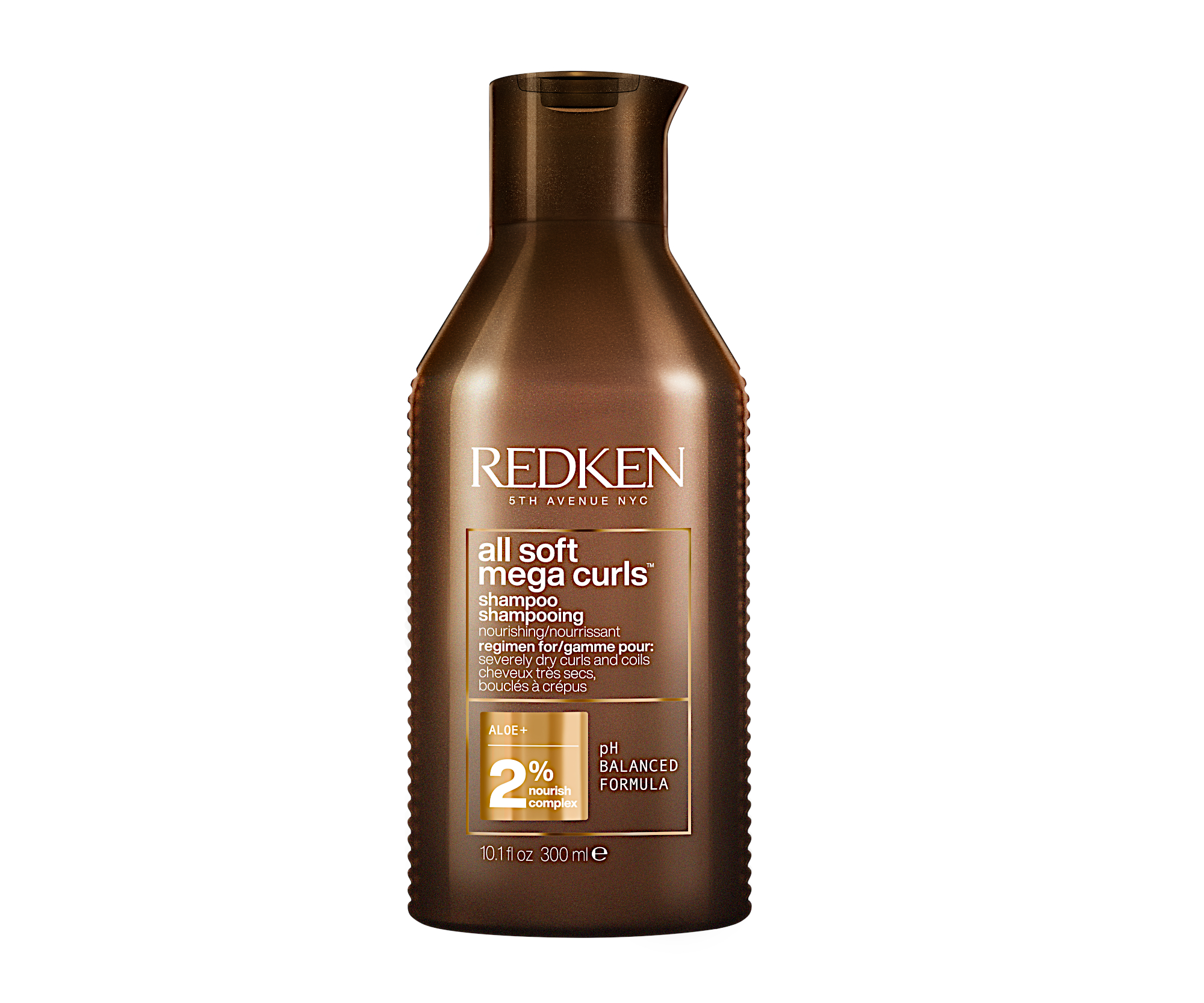 Vyživující šampon pro suché vlnité a kudrnaté vlasy Redken All Soft Mega Curls - 300 ml (E3996500) + DÁREK ZDARMA