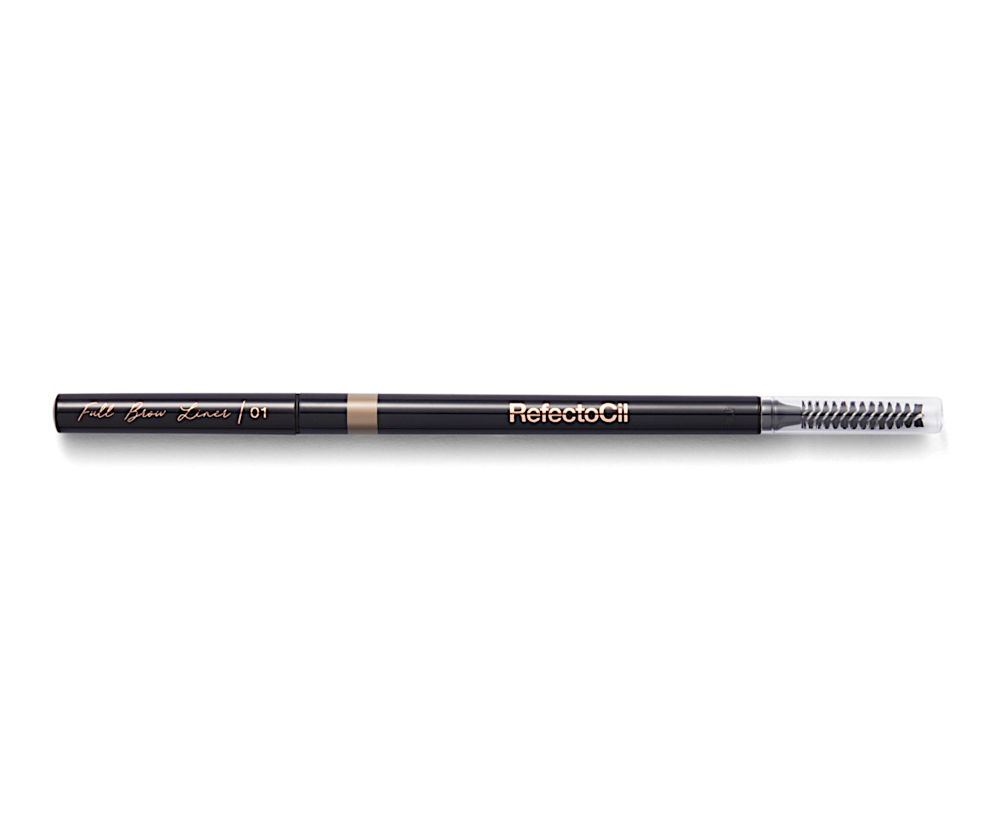 Voděodolná tužka na obočí s kartáčkem RefectoCil Full Brow Liner - 01, světle hnědá (2452) + dárek zdarma