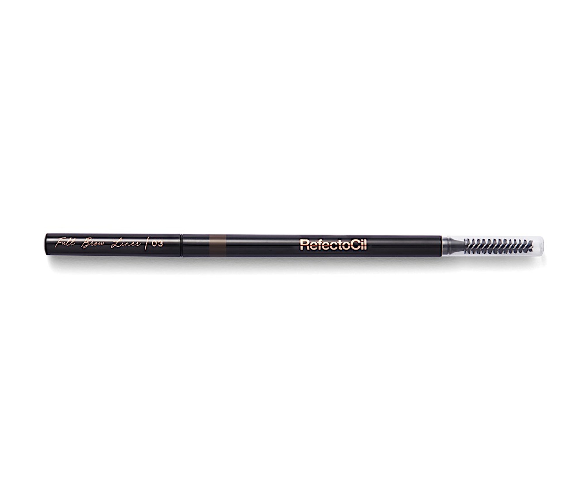 Voděodolná tužka na obočí s kartáčkem RefectoCil Full Brow Liner - 03, tmavě hnědá (2453) + DÁREK ZDARMA