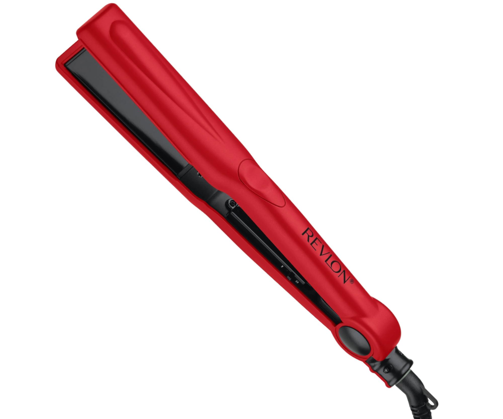 Žehlička na vlasy Revlon Ultra Straight  a  Smooth Styler RVST2176GPE - červená + dárek zdarma