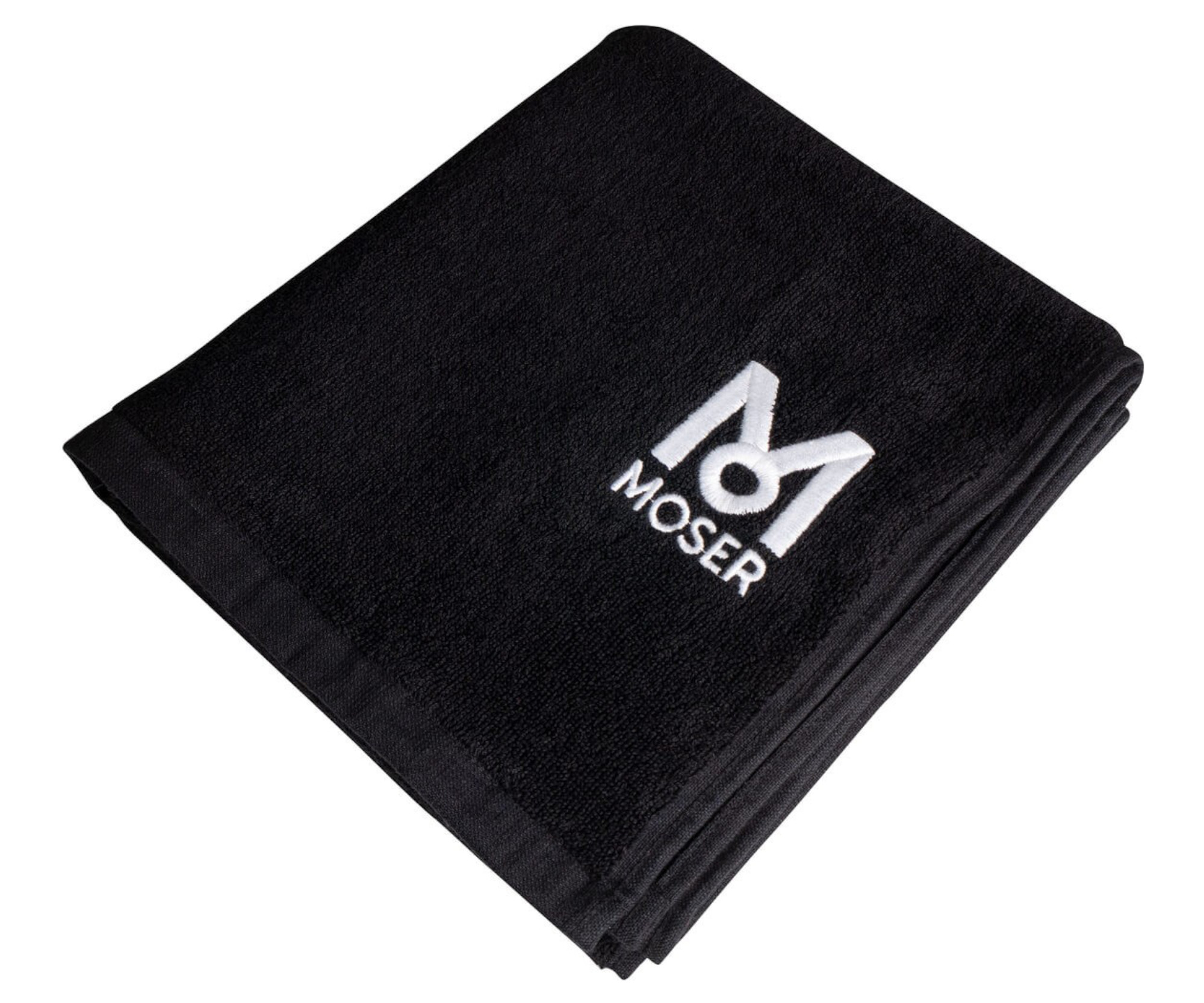 Bavlněný ručník Moser 48 x 100 cm - černý (0092-6430) + dárek zdarma