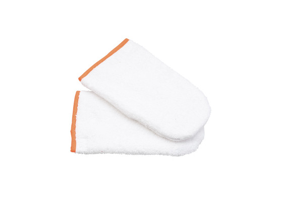 Froté rukavice pro parafínové zábaly 1 pár - bílé, Sibel (7420006) + dárek zdarma