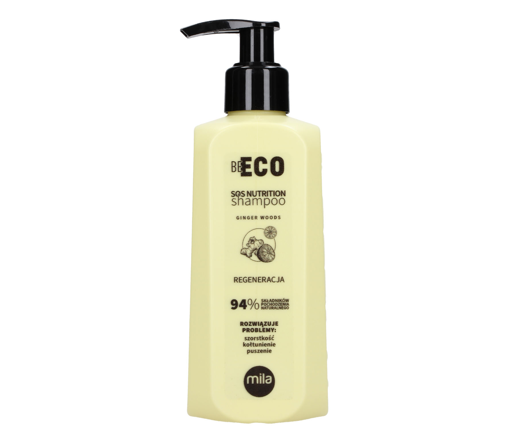 Šampon pro uhlazení vlasů Be Eco SOS Nutrition Mila - 250 ml (0105010) + dárek zdarma