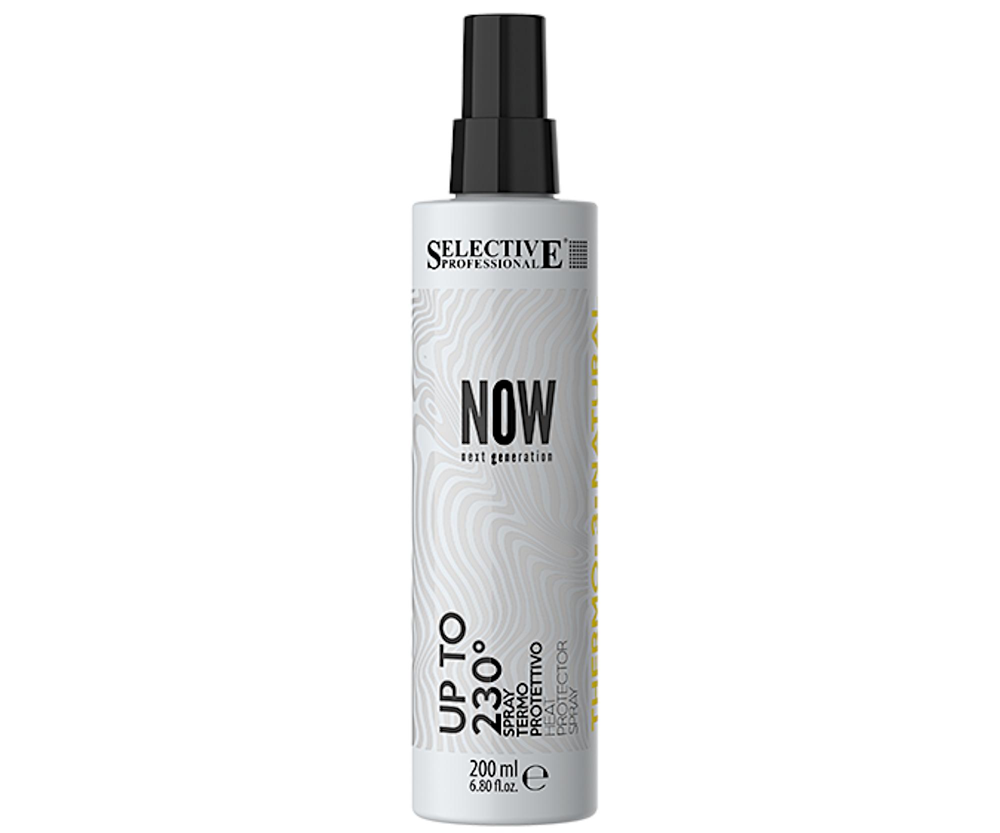 Termoochranný hydratační sprej na vlasy Selective Professional Now Up To 230° Spray - 200 ml + dárek zdarma