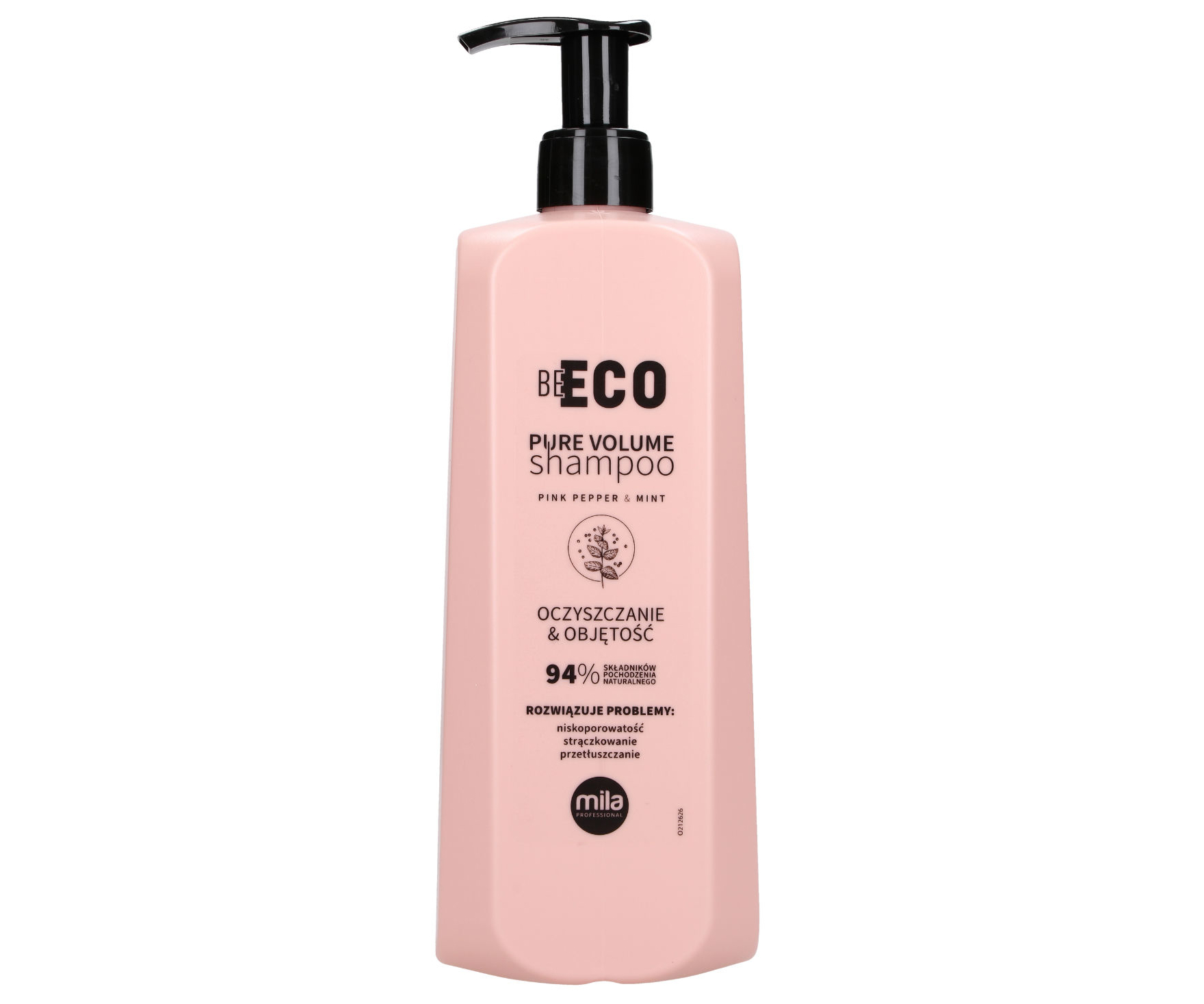 Šampon pro objem vlasů Be Eco Pure Volume Mila - 900 ml (0105001) + dárek zdarma