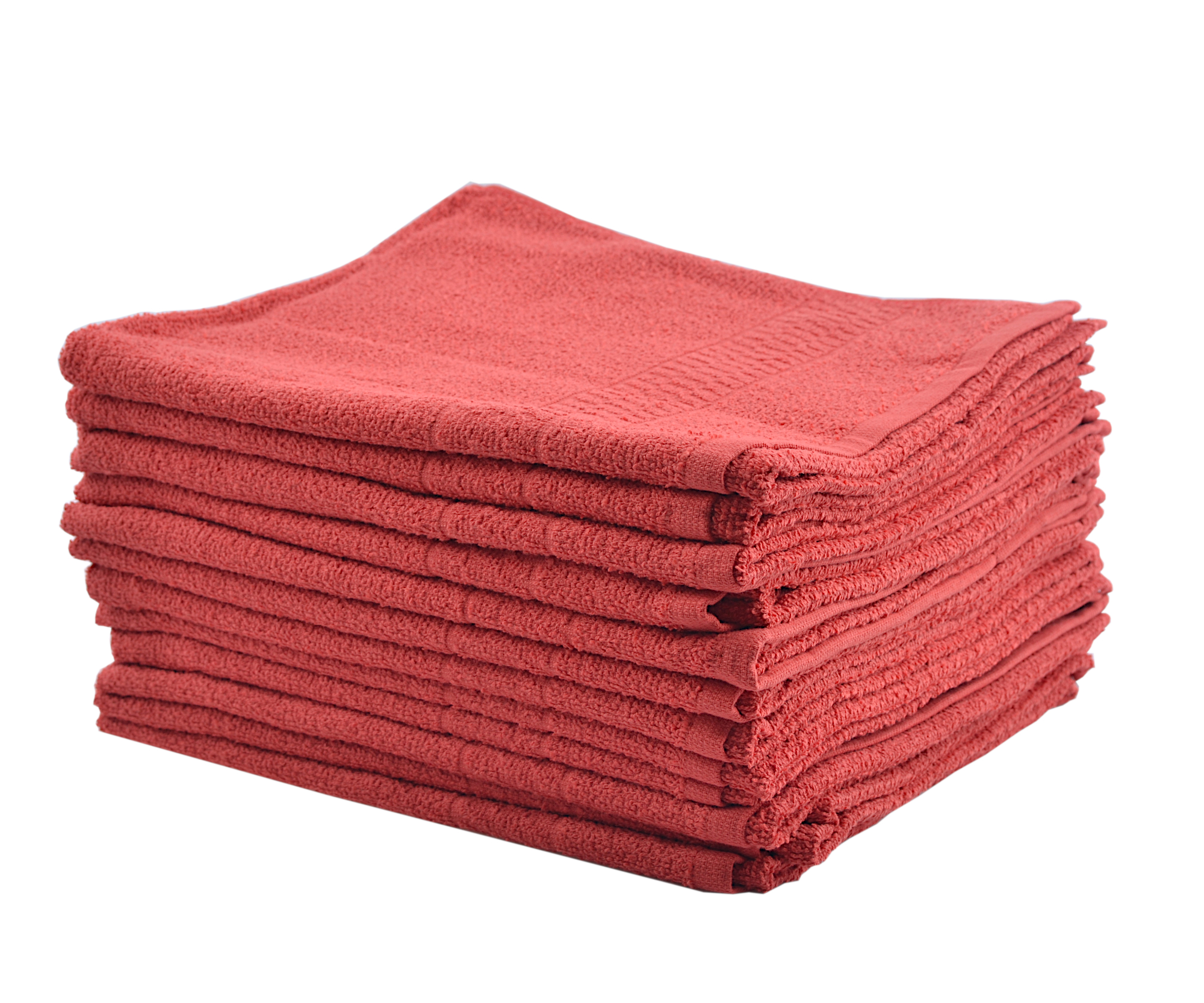 Bavlněné ručníky Sibel Bob Tuo - 50 x 85 cm - 12 ks, červené (3510700) + DÁREK ZDARMA