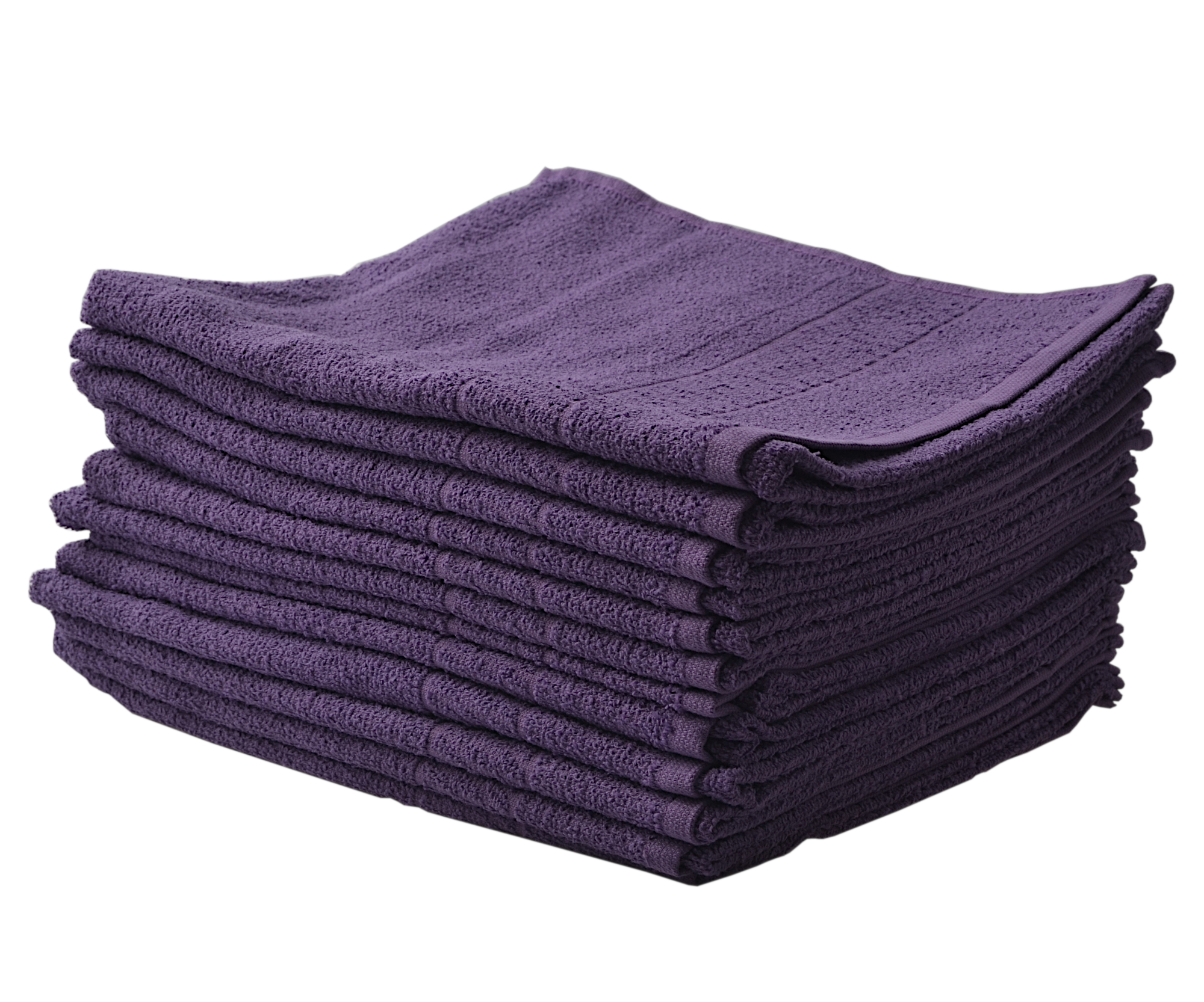 Bavlněné ručníky Sibel Bob Tuo - 50 x 85 cm - 12 ks, fialové (3512100) + DÁREK ZDARMA