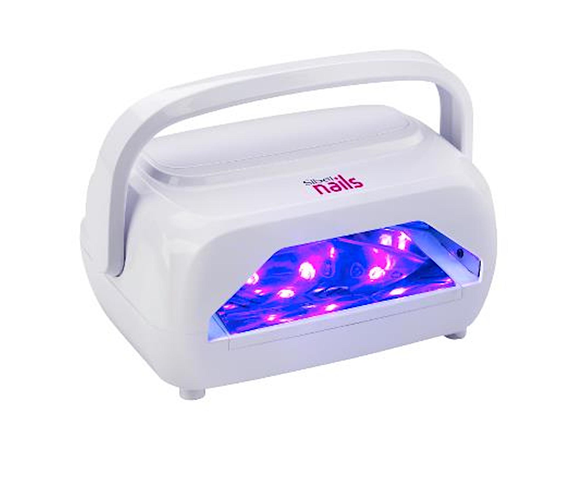 Přenosná UV a LED lampa na nehty Sibel UV  a  LED Lamp - 24 W (6101014) + dárek zdarma