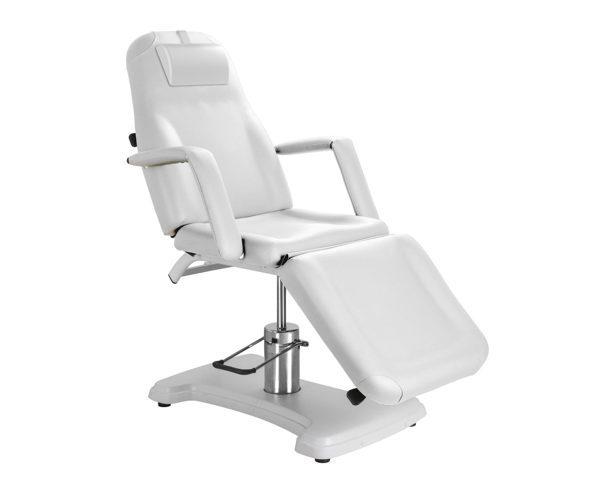 Hydraulické kosmetické lehátko SilverFox 2206 - bílé + dárek zdarma
