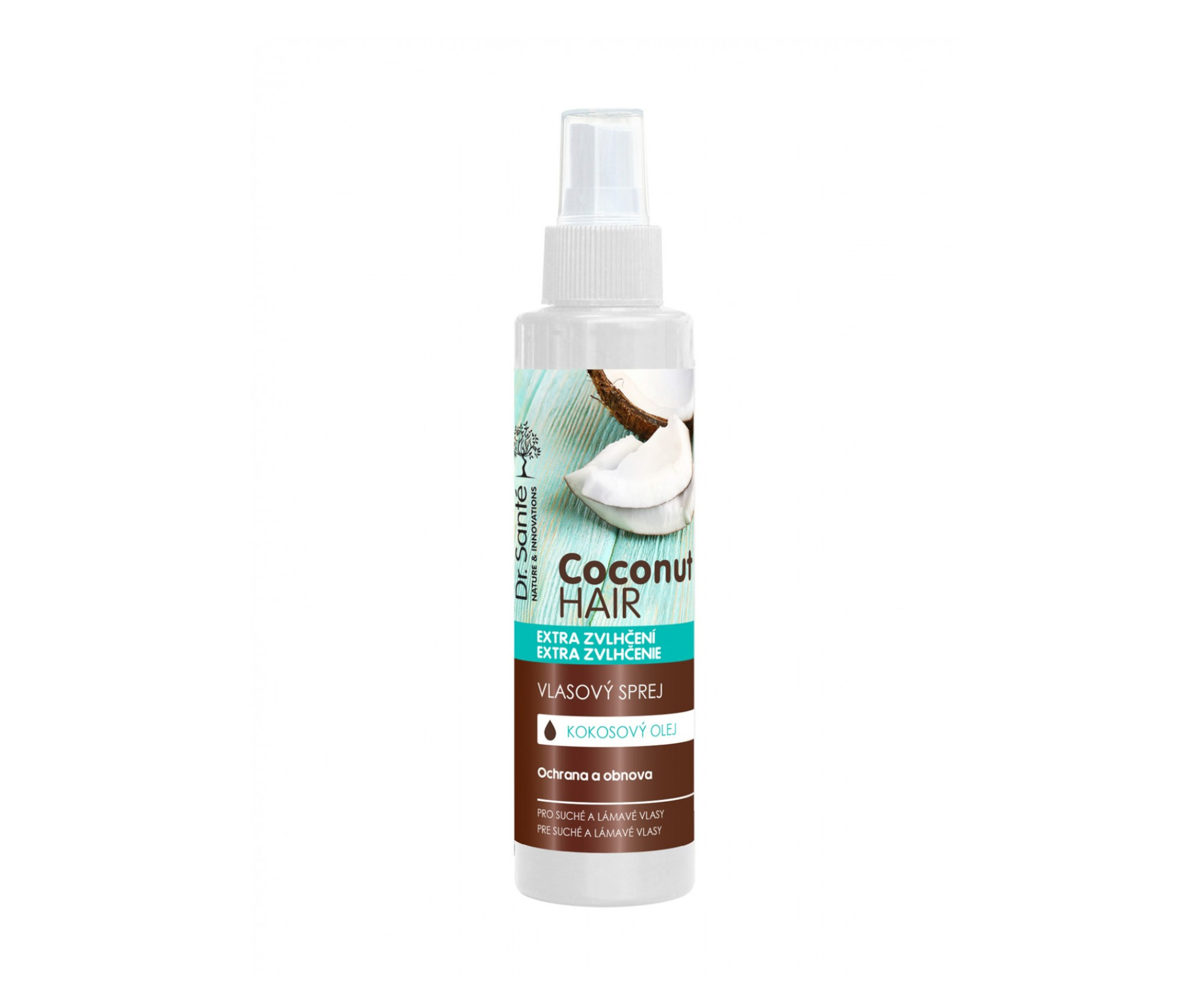 Bezoplachový kondicionér pro křehké a suché vlasy Dr. Santé Coconut - 150 ml