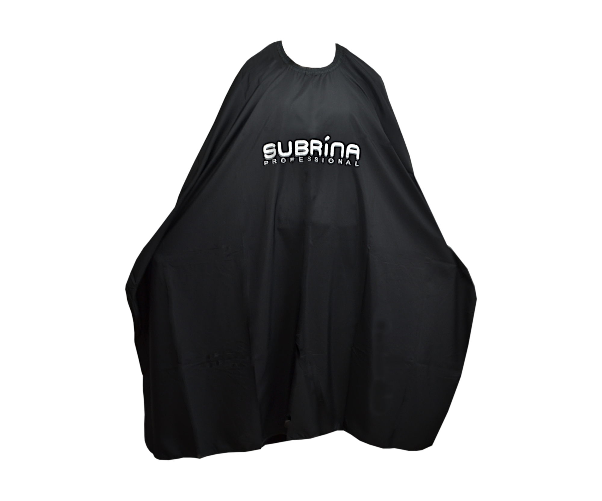 Kadeřnická pláštěnka na stříhání a barvení Subrina Professional - černá (073901) + DÁREK ZDARMA