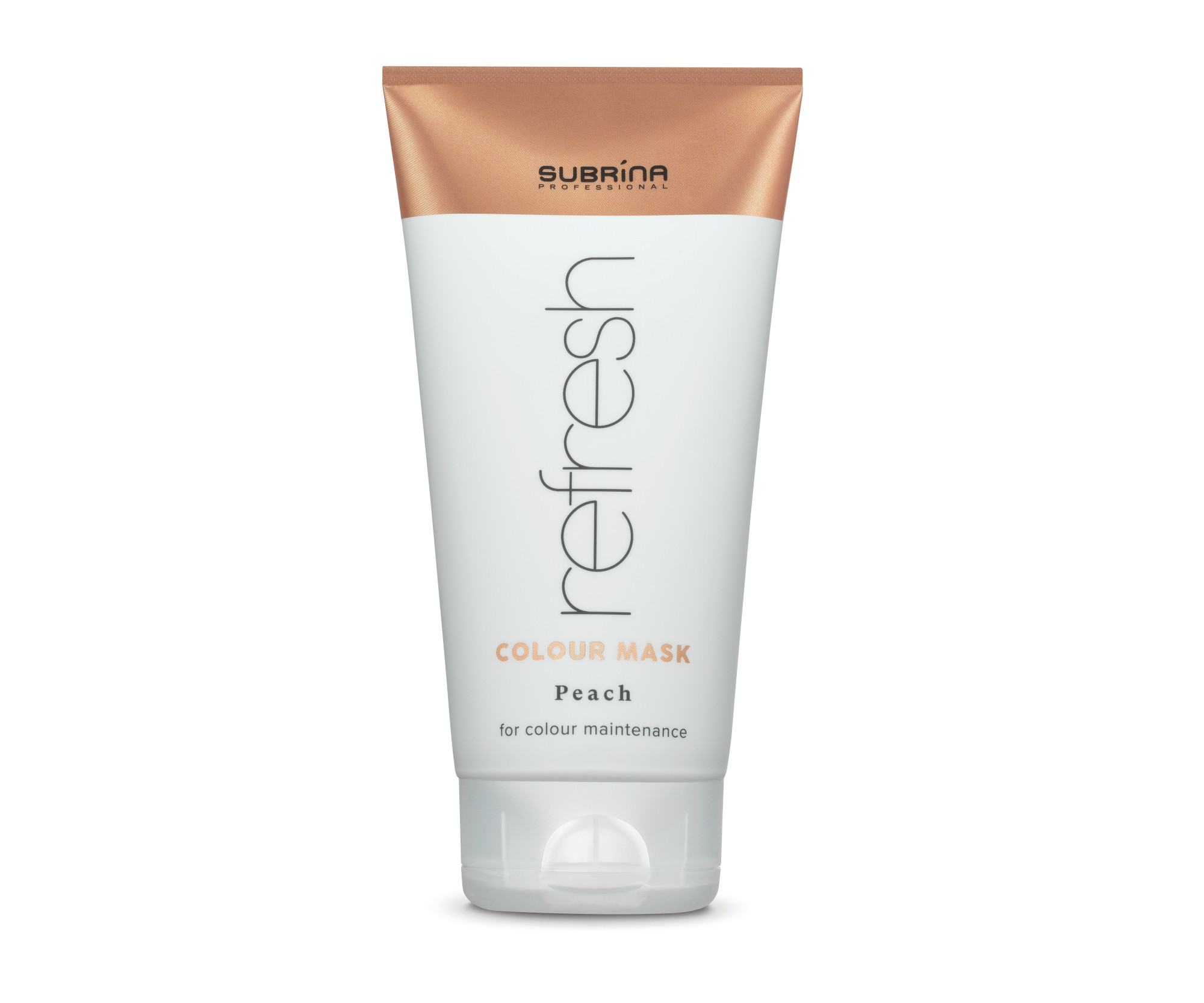 Vyživující barvicí maska Subrina Professional Refresh Colour Mask Peach - broskvová, 150 ml (060492) + dárek zdarma