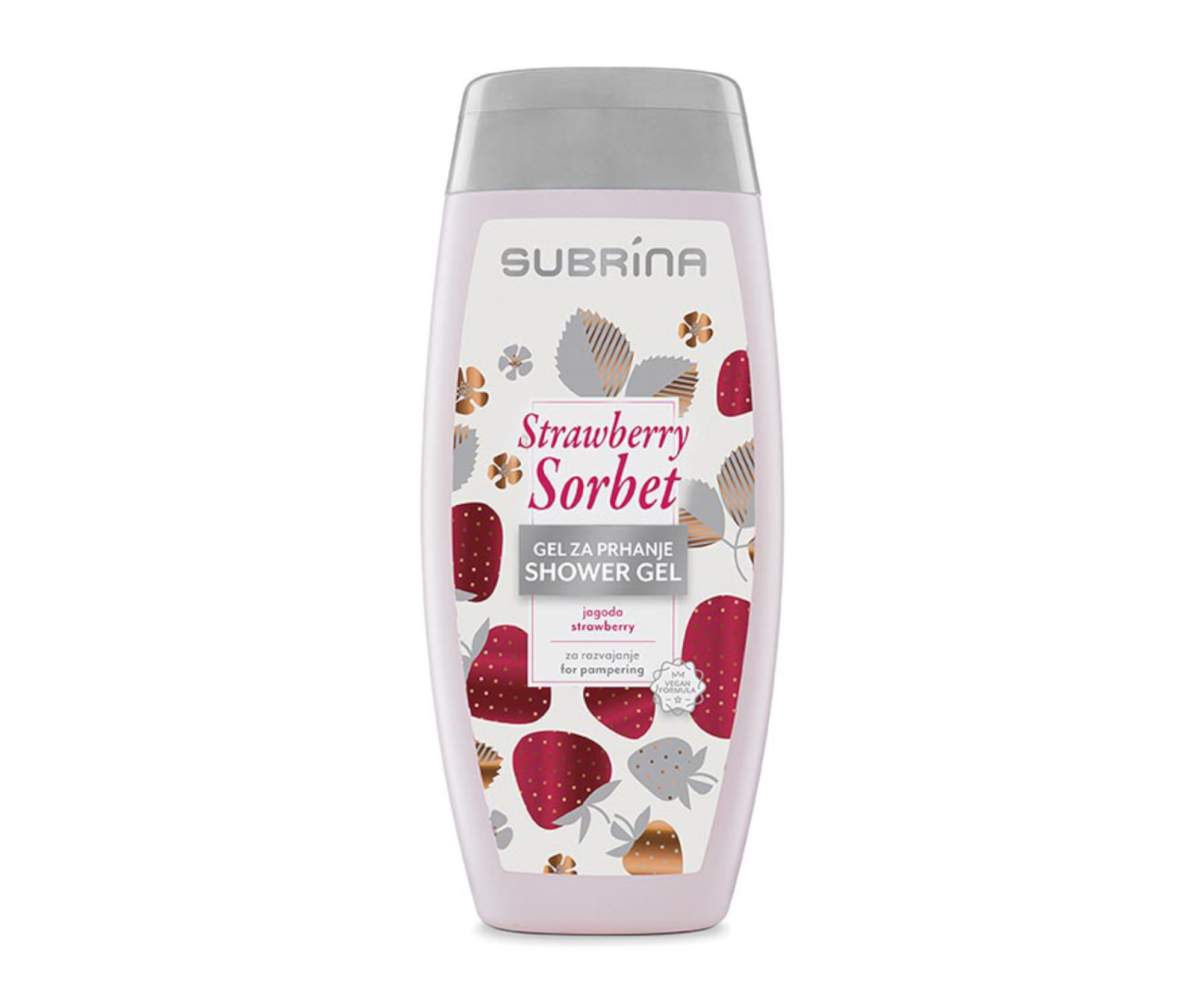 Sprchový gel Subrina Strawberry Sorbet - jahoda, 250 ml (081331)