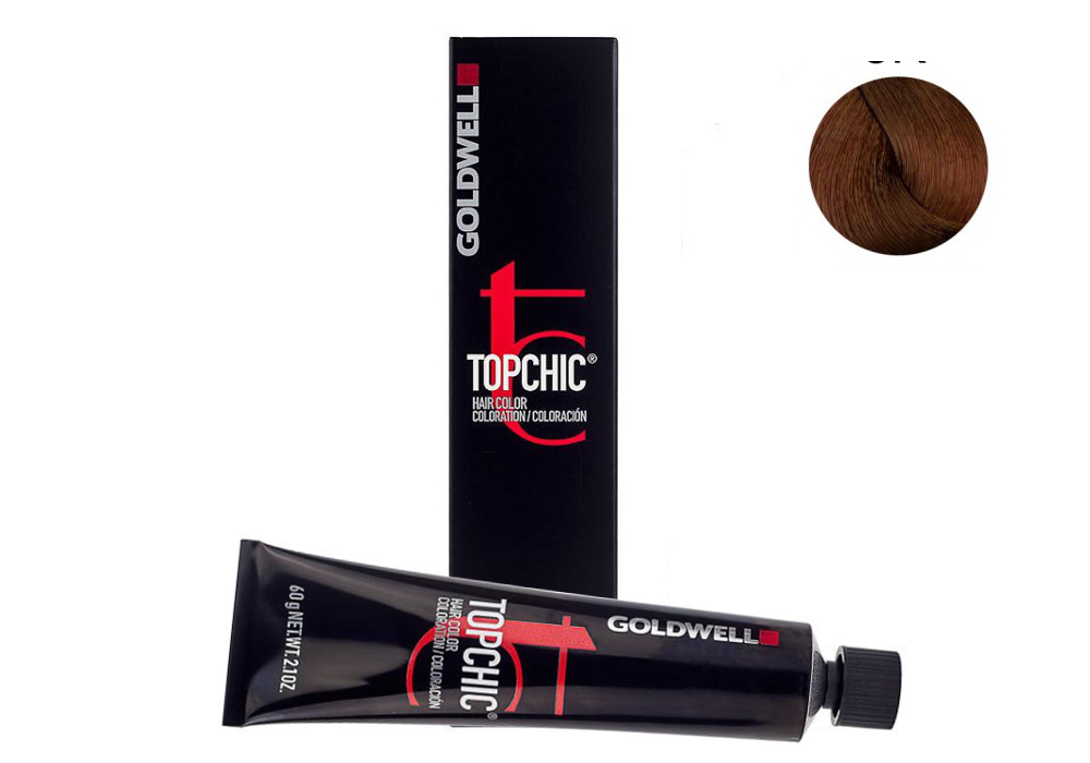 Barva na vlasy TopChic Goldwell 60 ml - odstín 5K mahagonově měděná (201685) + dárek zdarma