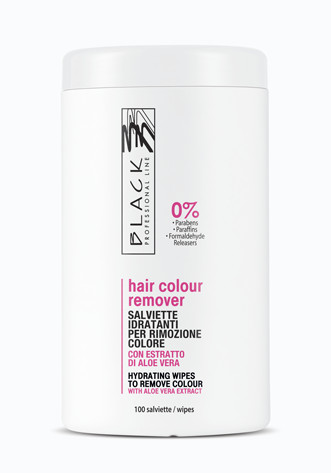 Ubrousky k odstranění barvy Black Professional Line - 100 ks (01628)