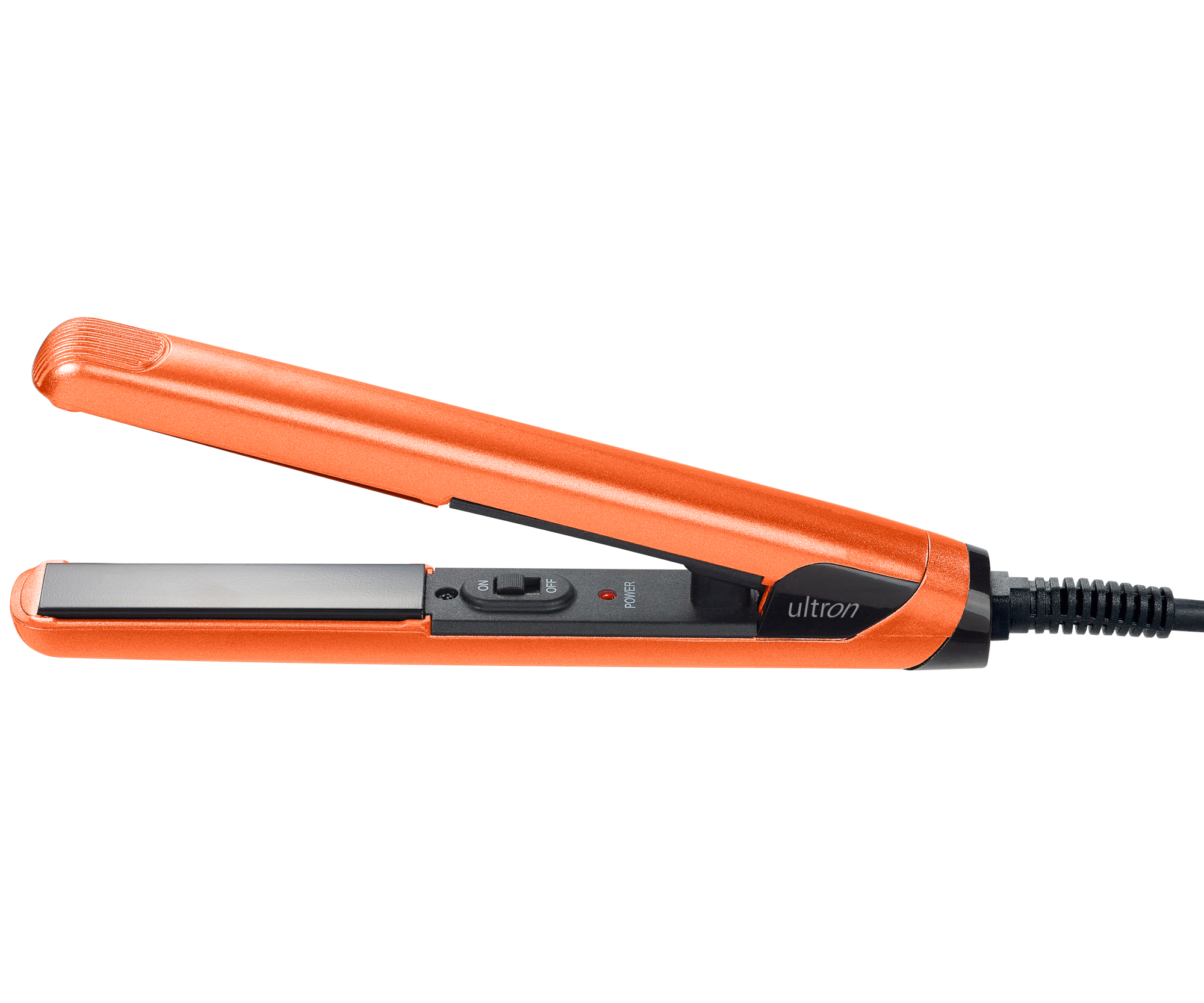 Profesionální mini žehlička na vlasy Ultron Mach Mini - oranžová (660071801) + dárek zdarma