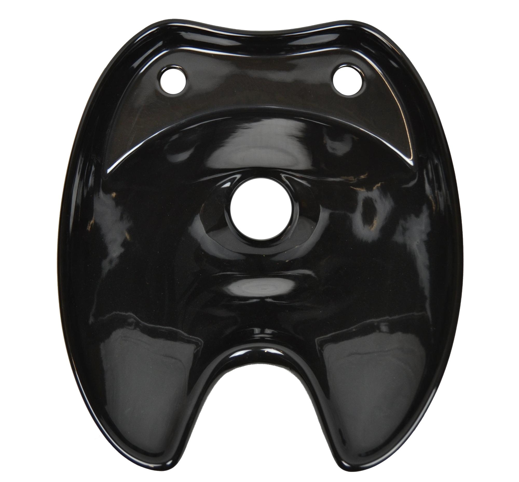 Umyvadlo pro mycí box, Detail DHS-0356b - keramické, černé + dárek zdarma