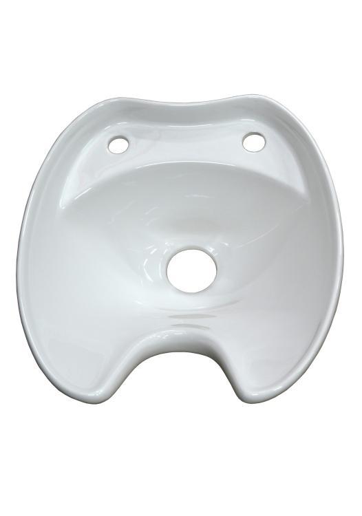 Umyvadlo pro mycí box Detail - keramické, bílé (DHS-0356) + dárek zdarma