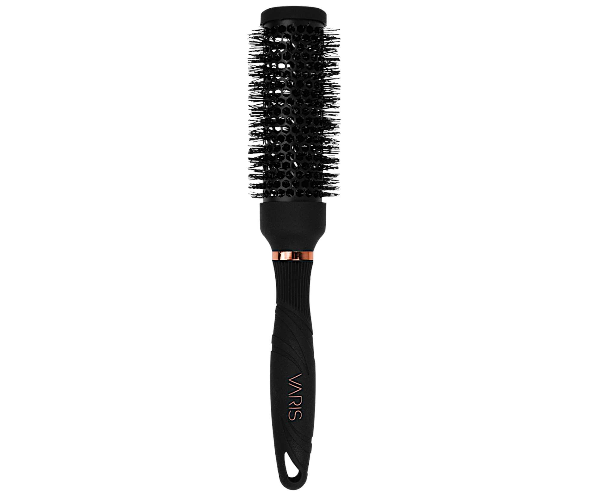 Kulatý foukací kartáč na vlasy Varis Nylon Brush Small - 33 mm + dárek zdarma