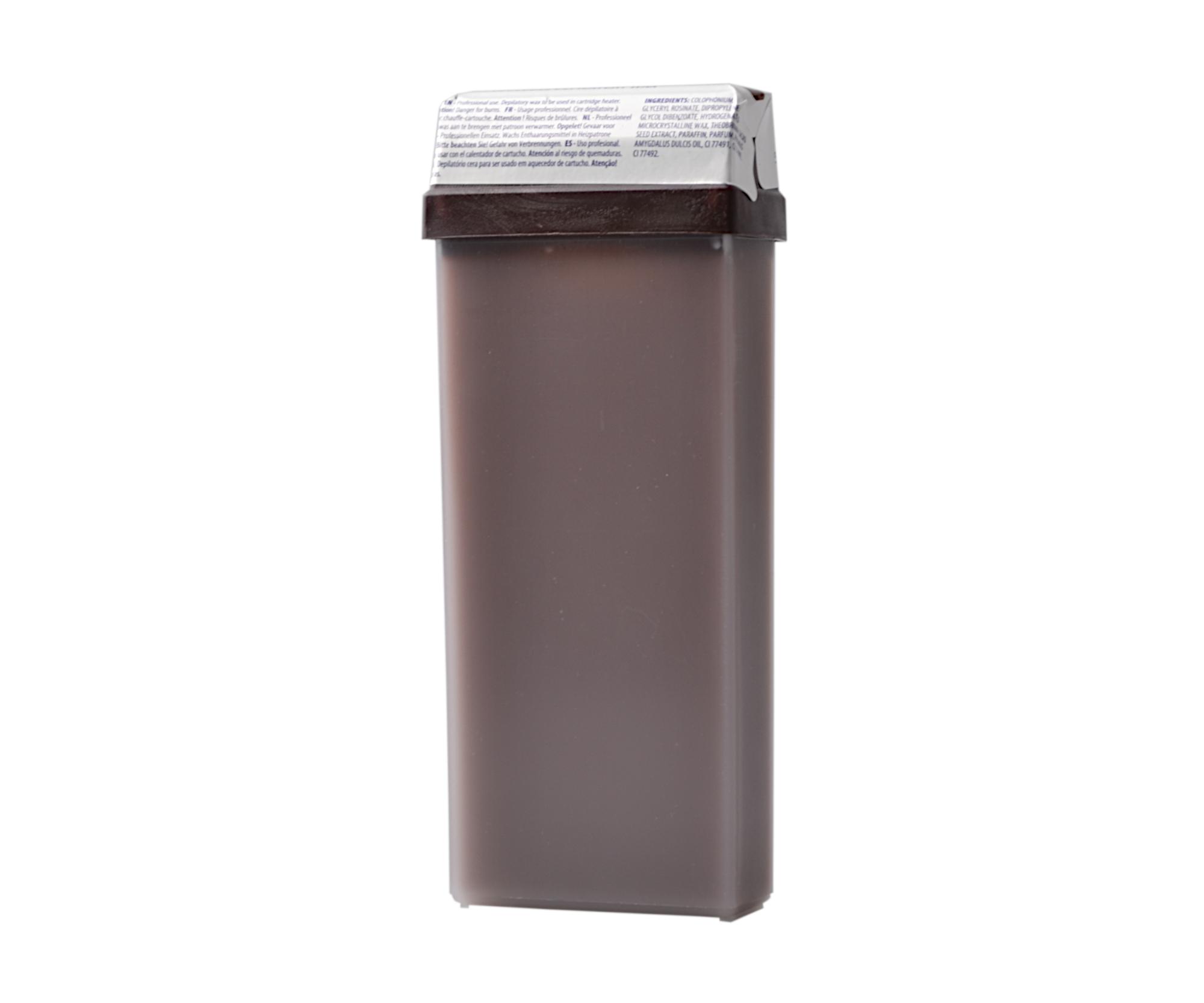 Depilační přírodní vosk pro všechny typy pokožky Sibel Chocolate - hnědý, 110 ml (7410171)