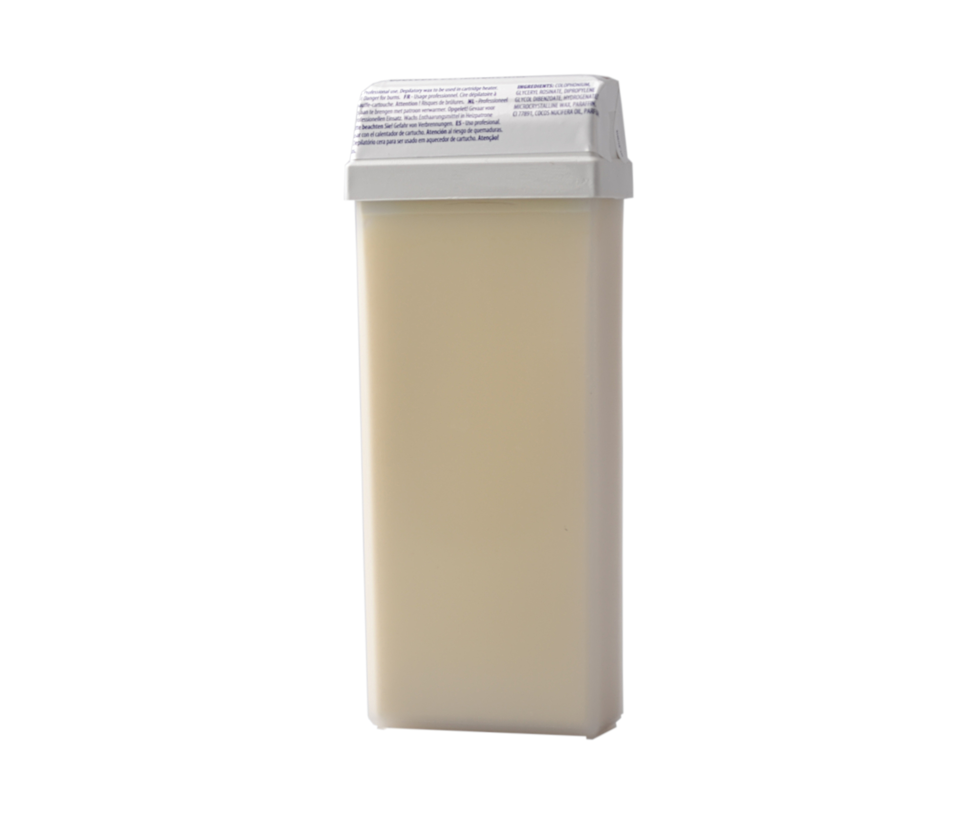 Depilační přírodní vosk pro suchou pokožku Sibel Coconut - bílý, 110 ml (7410129)