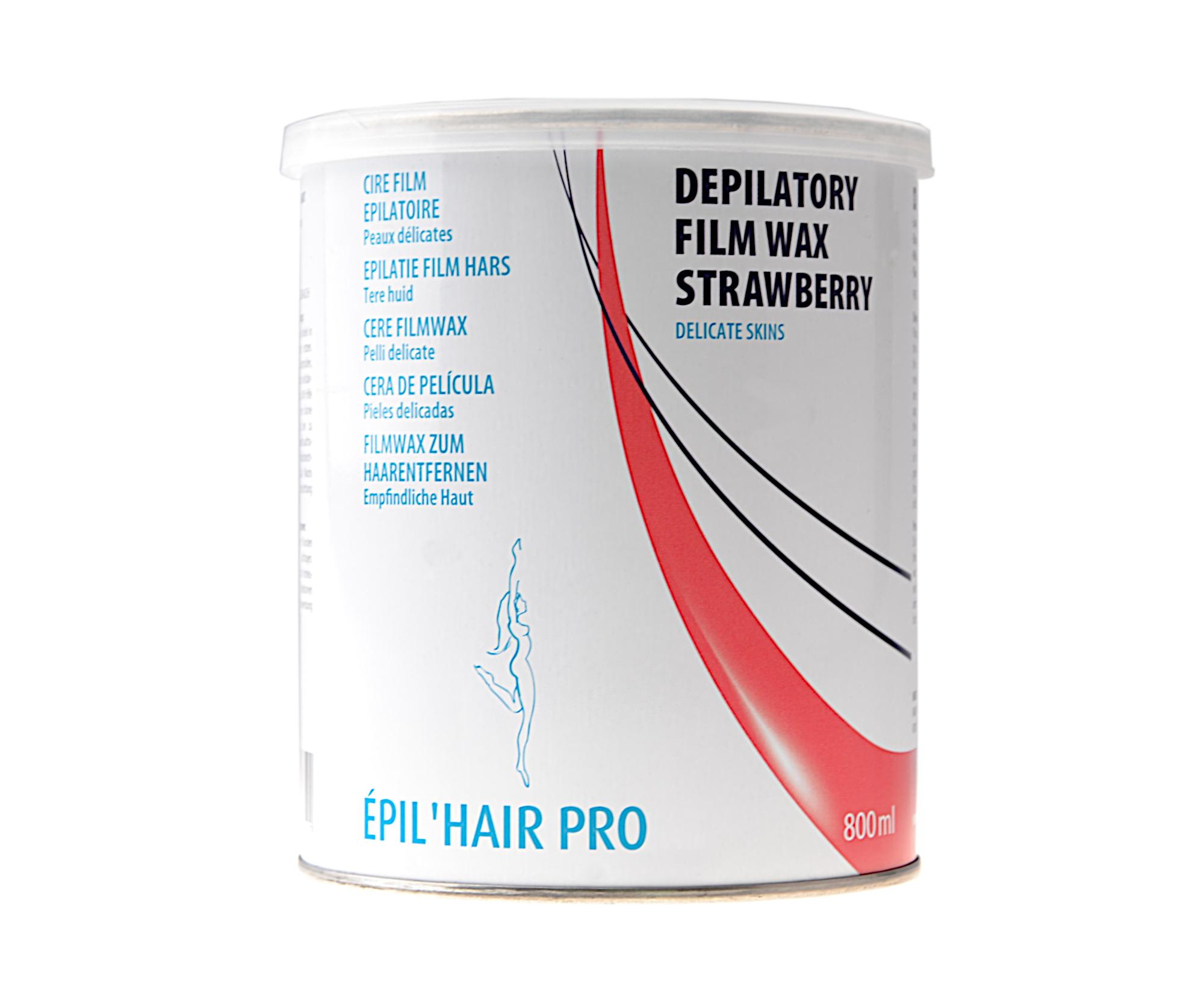 Depilační vosk pro jemnou pokožku Sibel Strawberry - 800 ml (7410374) + dárek zdarma