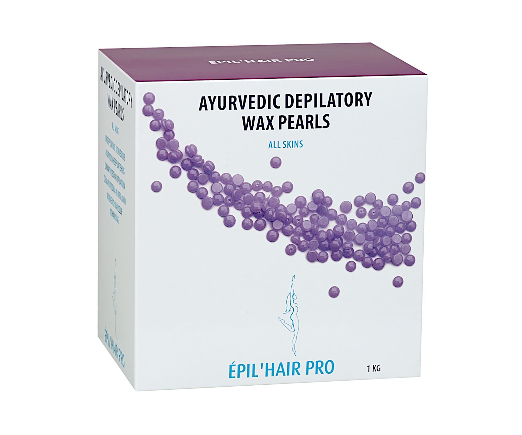 Depilační přírodní vosk pro všechny typy pokožky Sibel Pearls Ayurvedic - 1000 g (7410376) + dárek zdarma