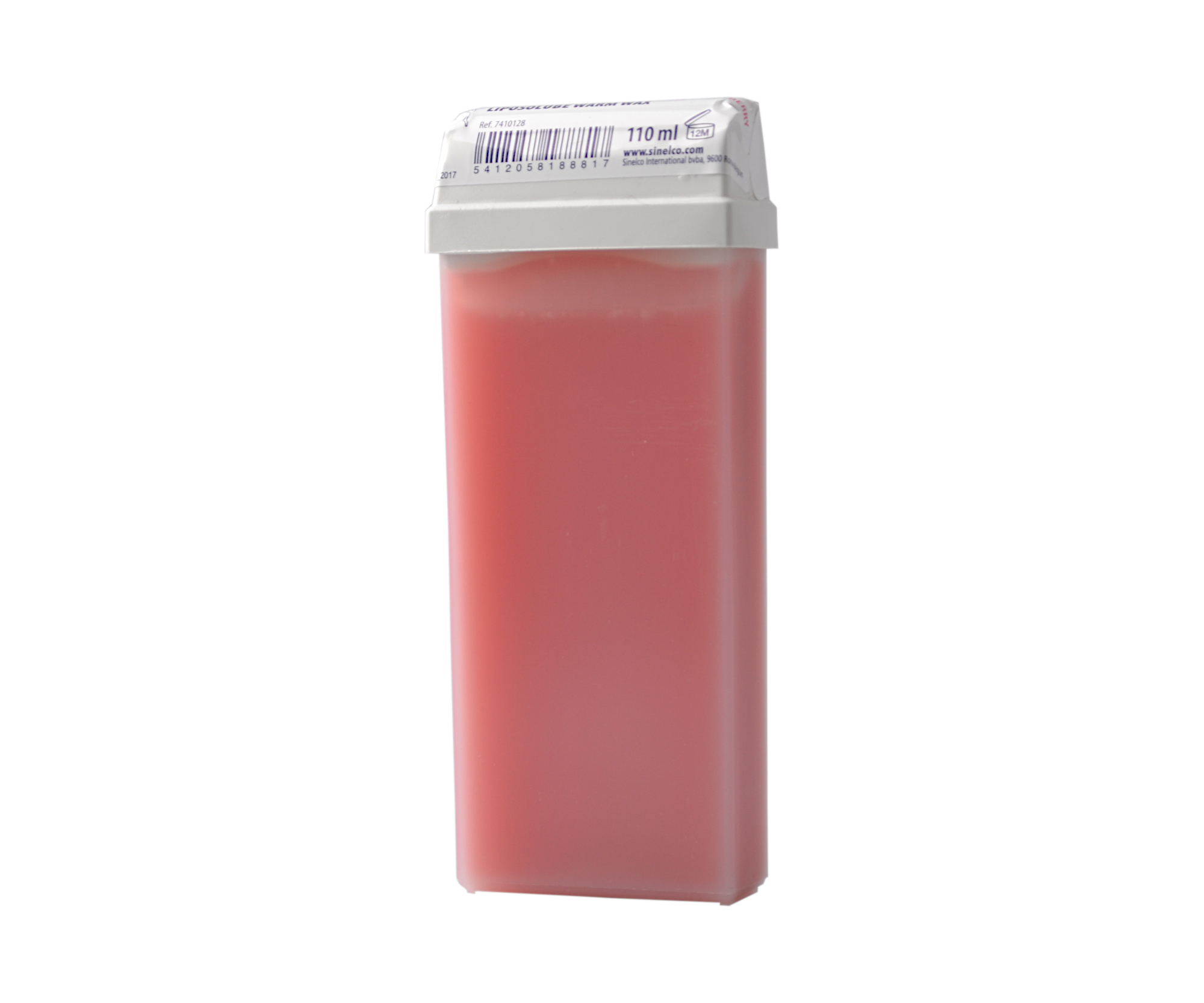 Depilační přírodní vosk pro všechny typy pokožky Sibel Strawberry - růžový, 110 ml (7410128)
