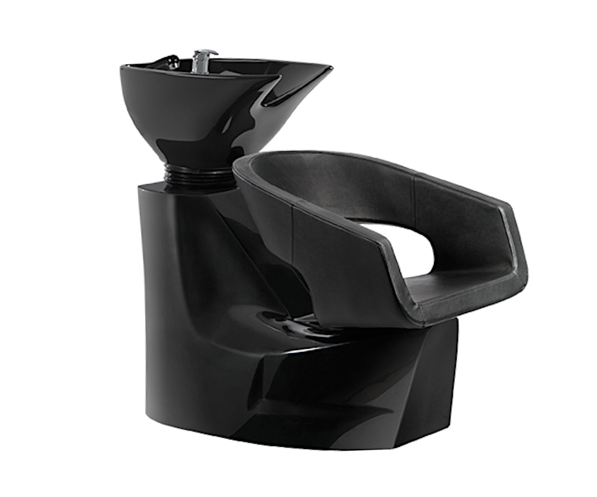 Kadeřnický mycí box Weelko Rolls - černé umyvadlo (RZWW005.A12) + DÁREK ZDARMA