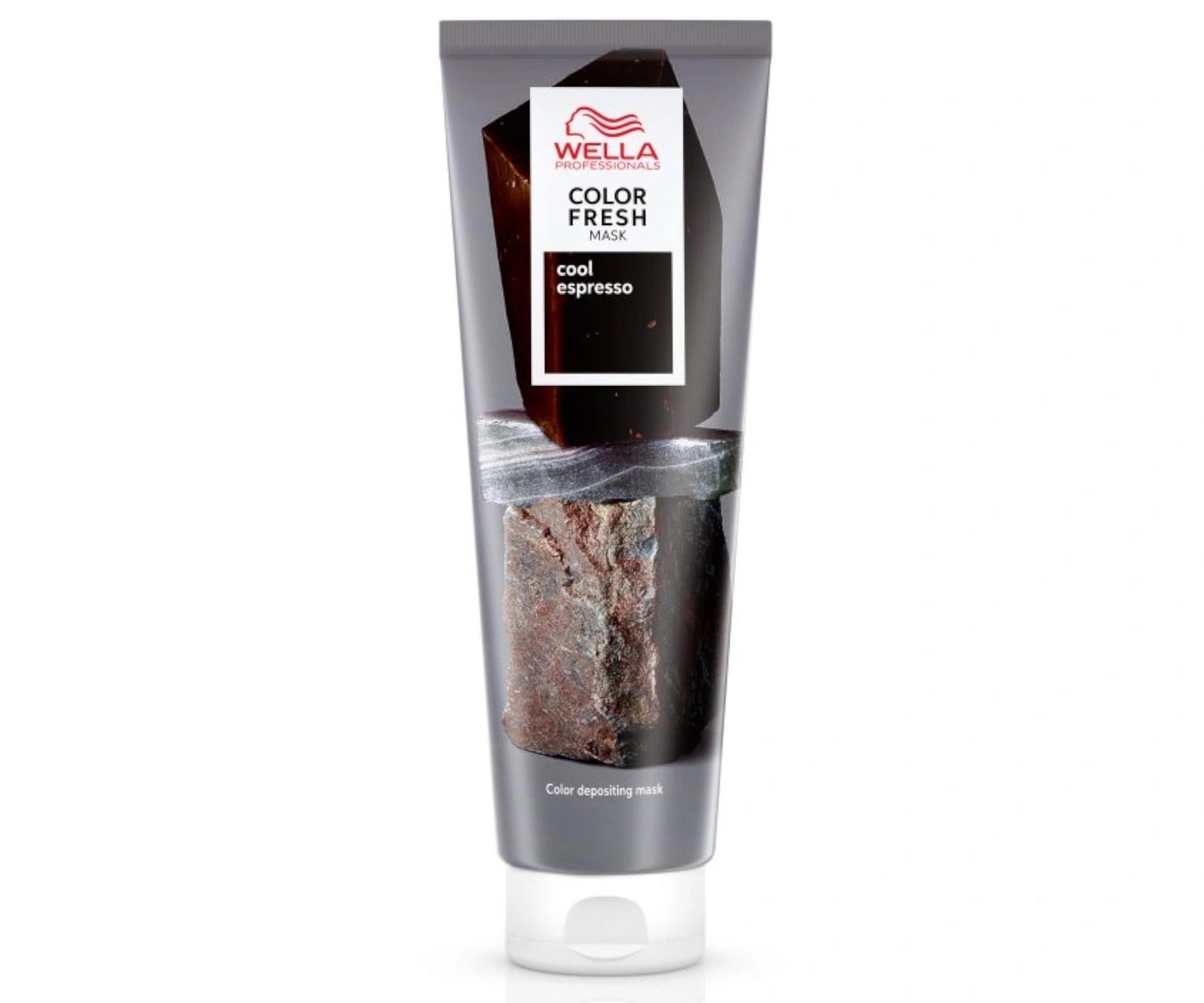 Barvicí maska na vlasy Wella Color Fresh Mask Cool Espresso - 150 ml, studená kávová (99350154506) + dárek zdarma