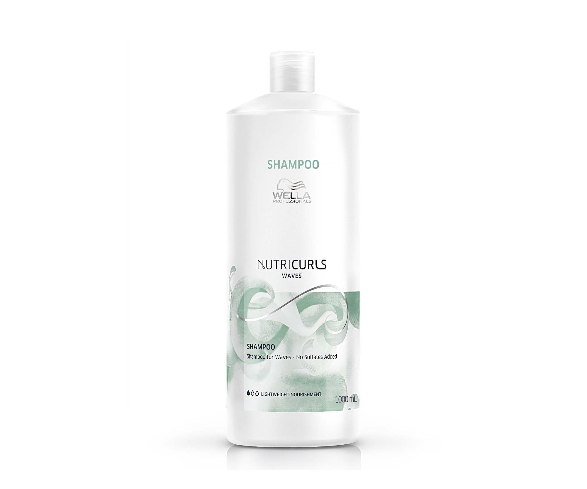 Čistící a vyživující šampon Wella Professionals Nutricurls Waves - 1000 ml (99240064216) + dárek zdarma
