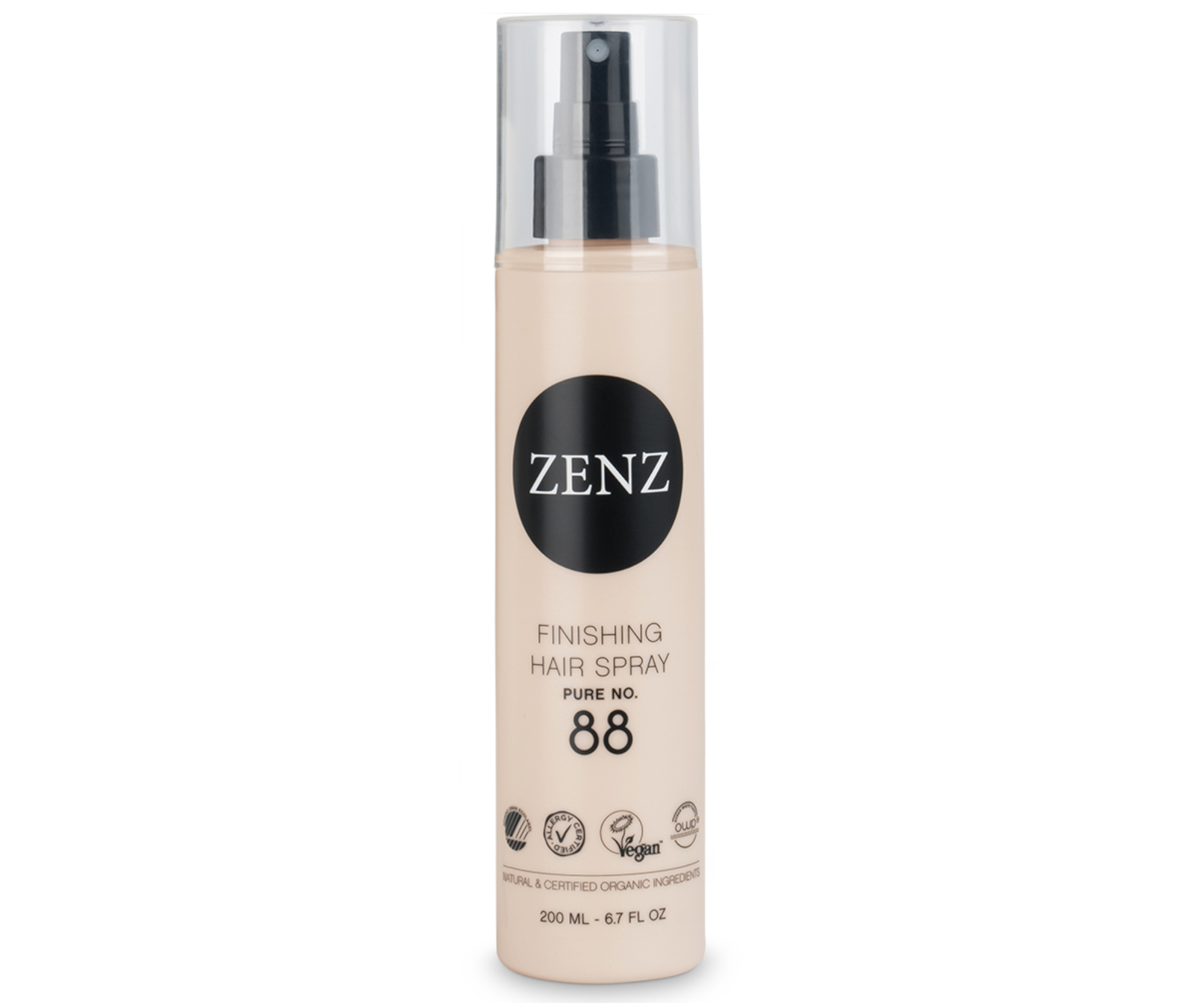 Lak na vlasy se silnou fixací Zenz Finishing Hair Spray Pure No. 88 - 200 ml + dárek zdarma
