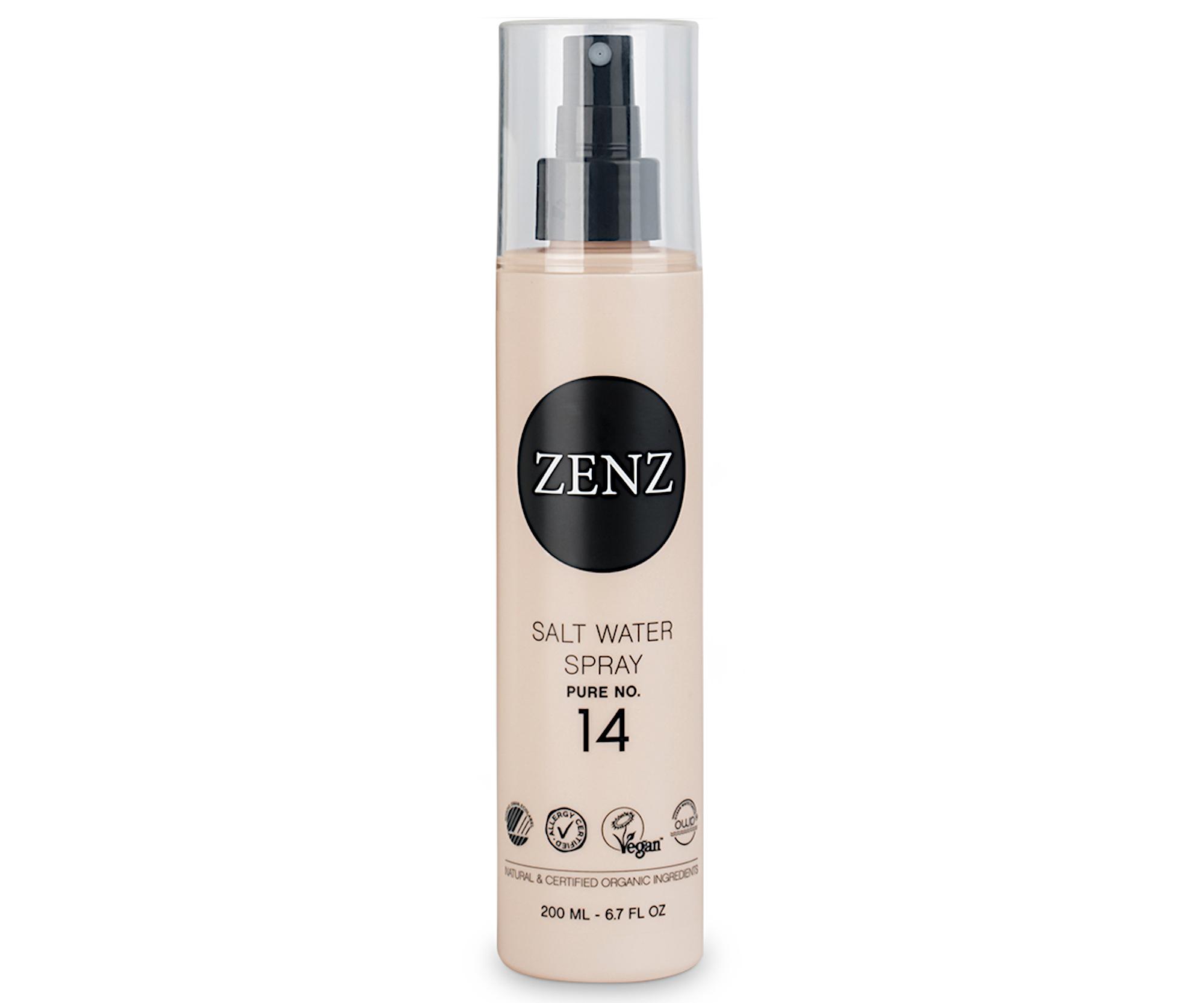 Sprej s mořskou solí pro objem a texturu vlasů Zenz Sea Salt Spray Pure No. 14 - 200 ml + dárek zdarma