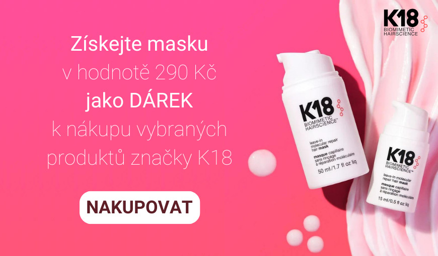 K18 a bezoplachov maska 5 ml zdarma