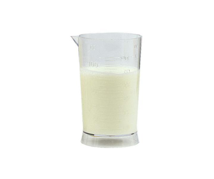 Kadeřnická odměrka s ryskami Sibel - 100 ml, plastová
