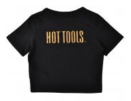 D�msk� crop top tri�ko Hot Tools - �ern�, L (bonus)