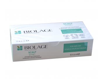Kúra proti vypadávání vlasů Biolage ScalpSync - 10 x 6 ml