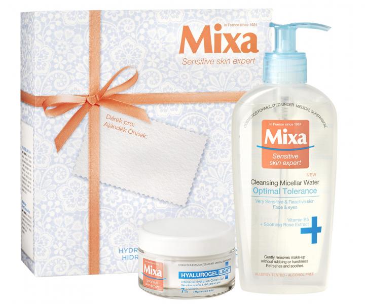 Dárková hydratační sada pro citlivou pleť Mixa Sensitive skin expert