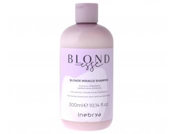 ada pro odbarven blond vlasy Inebrya Blondesse Blonde Miracle - ampon 300 ml